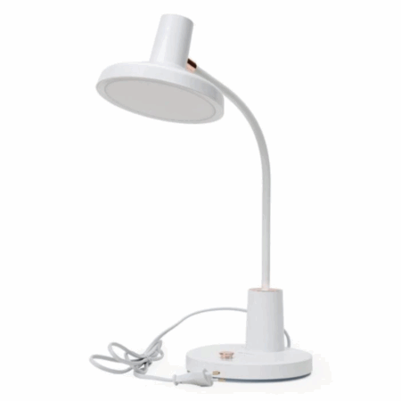 Lampe de bureau Filaire Platinet 10W -Blanc – PDL089 Tunisie