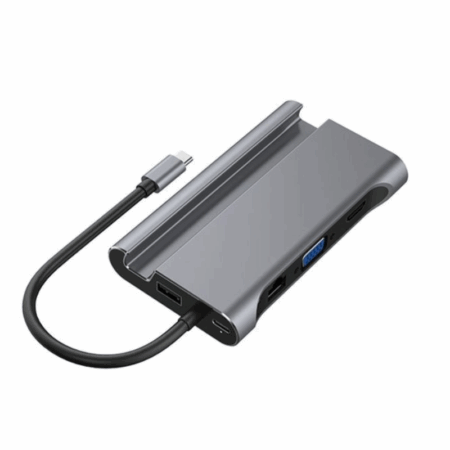 Hub Usb Havit 4001 Type-c 7en1 Gris – HB-4001 Tunisie