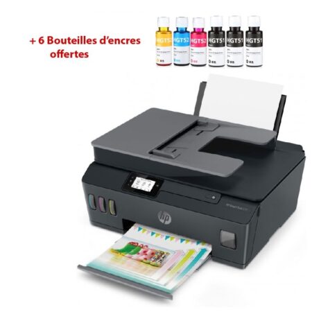 Imprimante Jet d&rsquo;encre HP Smart Tank 615 4en1 Couleur WiFi – Y0F71A Tunisie