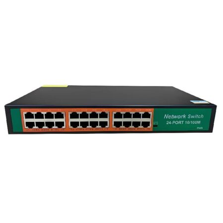 Switch 24 Ports 10/100 Mbps Rackable ANPA AP-5024 – Noir Tunisie