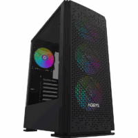 Boitier Gamer Moyen Tour AQIRYS Gacrux ARGB – Noir – AQIRYS-GACRUX-BK Tunisie
