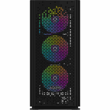 Boitier Gamer Moyen Tour AQIRYS Gacrux ARGB – Noir – AQIRYS-GACRUX-BK Tunisie