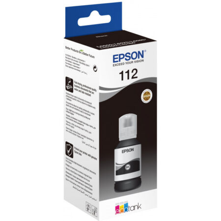 Bouteille D’encre Original Epson Ecotank 112 – Noir – C13T06C14A Tunisie