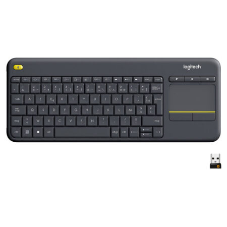Clavier Sans Fil Logitech K400 Plus – Noir – 920-007129 Tunisie
