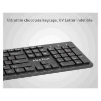 Clavier Sans Fil MEETION WK841 BILINGUE – Noir Tunisie