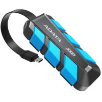 Disque Dur Externe Adata Sc740 500 Go Ssd – Noir & Bleu- SC740-500G-CBU Tunisie