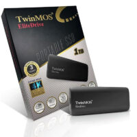 Disque Dur Externe Ssd Twinmos 512go Elite Drive M2 – Gris -PSSDFGBMED32B Tunisie