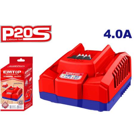 Chargeur de batterie P20S Emtop – EFCR20411 Tunisie
