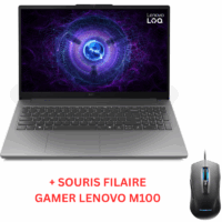 PC Portable Gamer LENOVO LOQ 15IAX9E i5 12è Gén 16Go 512Go RTX 2050 4Go -Gris – 83LK0075FG Tunisie