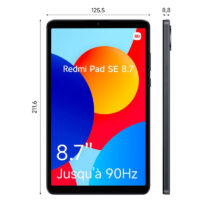 Tablette Xiaomi Redmi Pad SE 8.7&Prime; 6 Go 128 Go WIFI – Gris Tunisie