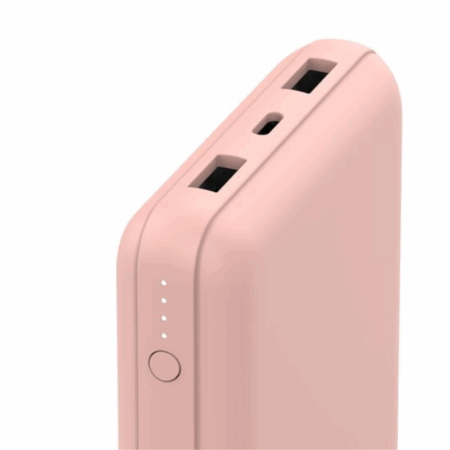 Powerbank Belkin BoostCharge 20000 mAh 15 W – Rose – BPB012BTRG Tunisie