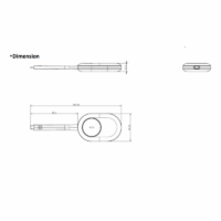 Dongle Wifi Hikvision Pour Ecran Interactif -Noir – DS-D5SC3B-B Tunisie