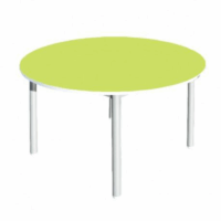 Table Maternelle Ronde D90 Sotufab – Bleu – MA14 Tunisie