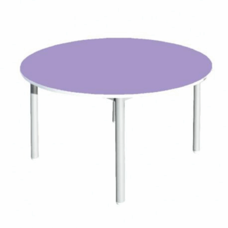 Table Maternelle Ronde D90 Sotufab – Violet – MA14 Tunisie