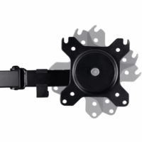 Support De Bureau Trust Gxt 1120 Pour 2 Moniteurs – Noir – 23941 Tunisie