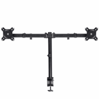 Support De Bureau Trust Gxt 1120 Pour 2 Moniteurs – Noir – 23941 Tunisie