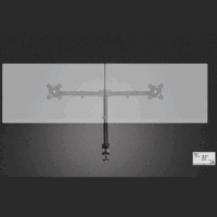 Support De Bureau Trust Gxt 1120 Pour 2 Moniteurs – Noir – 23941 Tunisie