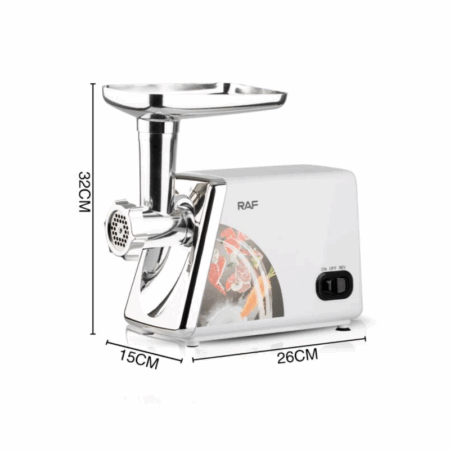 Hachoir à Viande RAF R.3368 2500 W Blanc Tunisie