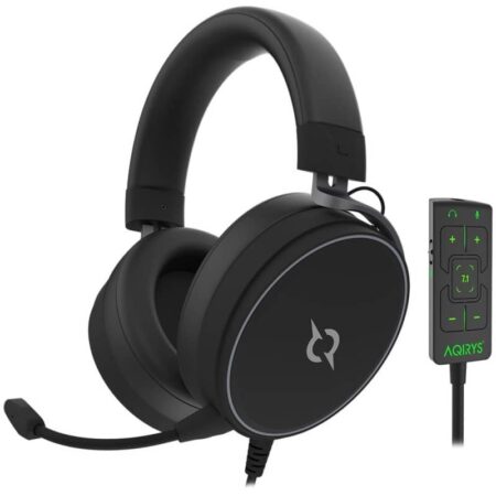 Micro Casque Gamer Filaire AQIRYS Sagitta Noir – SAGITTA-BK Tunisie