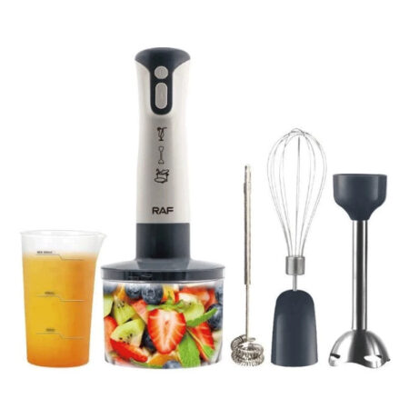 Mixeur Plongeant 4en1 RAF R.340W 2000 W Blanc Tunisie