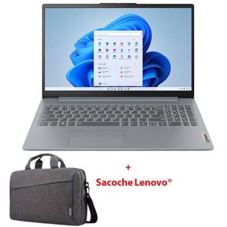 Pc Portable Lenovo IdeaPad Slim 3 15AMN8 AMD Ryzen 3 8Go 256Go SSD Gris – 82XQ00HCFG Tunisie