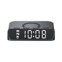 Station De Charge Sans Fil Avec Réveil d&rsquo;alarme Havit – Noir – W3031 Tunisie