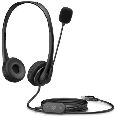 Casque Micro Hp Stereo 3.5mm Headset G2 – Noir – 428H5AA Tunisie