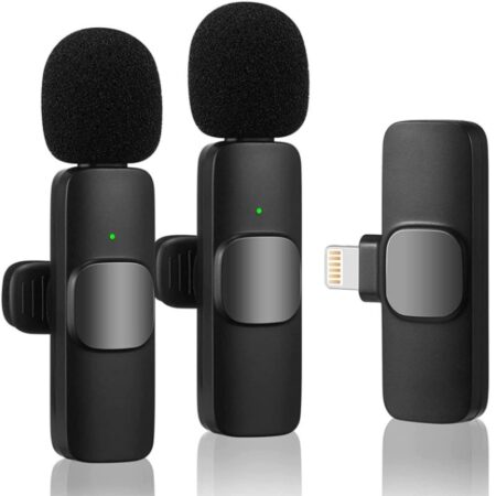 Mini Microphone Sans Fil K9 Pour Iphone – Noir – K9 Tunisie