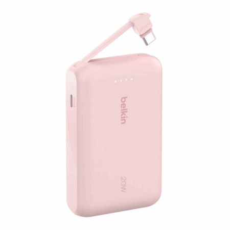 Power Bank Belkin BoostCharge 10 000 mAh 20 W – BPB021HQPK Tunisie