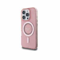 Coque MagSafe Guess IML Strass pour iPhone 16 Pro Max – Rose – 30608 Tunisie
