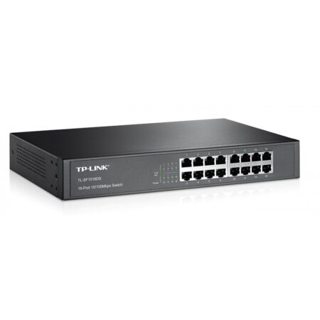 Switch TP-LINK TL-SF1016DS 16 ports 10/100 Mbps – Noir – TL-SF1016DS Tunisie