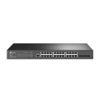 Switch Administrable Tp-link 24 Ports Avec 4 ports SFP – Noir – Tl-sg3428 Tunisie