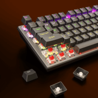 Clavier Filaire Gamer Mécanique RGB Meetion – Noir -MK009PRO Tunisie