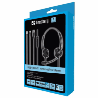 Casque Filaire Sandberg 3en1 Office Pro Stereo (USB + RJ9/11)- Noir – 126-30 Tunisie