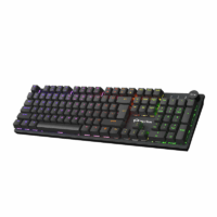 Clavier Filaire Gamer Mécanique RGB Meetion – Noir -MK009-RD Tunisie