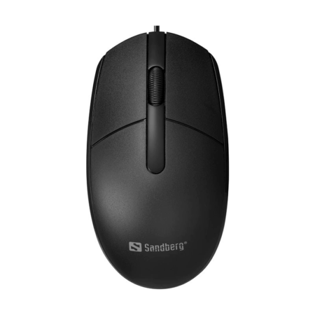 Souris Optique Filaire Sandberg USB Saver 1200 dpi – Noir – 331-00 Tunisie