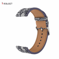 Bracelet Kieslect 22mm Kaki Classique Monogramme + Cuir – 22MMKHCMLSTRAP Tunisie