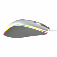 Souris Filaire Gamer Meetion GM23 RGB – Blanc -GM23-2023 Tunisie