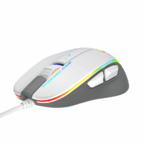 Souris Filaire Gamer Meetion GM23 RGB – Blanc -GM23-2023 Tunisie