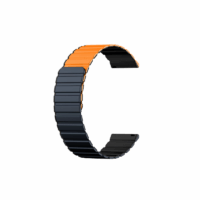 Bracelet Kieslect 22mm Black & Orange magnétique – 22MMBOMS Tunisie