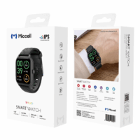 Montre Connectée Miccell Android Multifonction – Noir – SM02-BK Tunisie