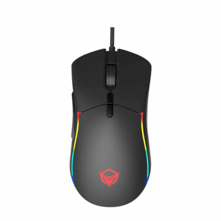 Souris Filaire Gamer Meetion GM19 RGB – Noir -GM19-2023 Tunisie