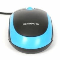 Souris Filaire Omega OM-06V 1200DPI – Bleu – OM06VBL Tunisie