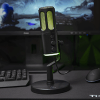 Microphone Filaire Gaming The G-LAB Neon RGB – Noir – K-MIC-NEON Tunisie