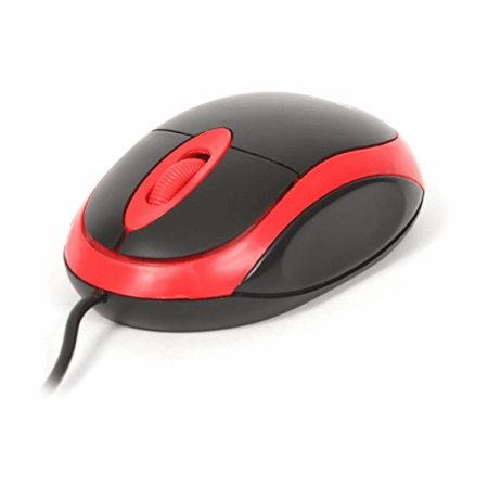 Souris Filaire Omega OM-06V 1200DPI – Rouge – OM06VR Tunisie