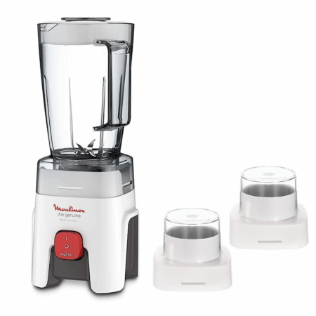 Blender + 2 Moulins à Café Moulinex LM242B25 500 W Blanc Tunisie