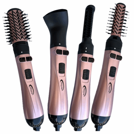 Brosse Soufflante Rotative 4 en 1 Prova PE-725 Rose Gold Tunisie