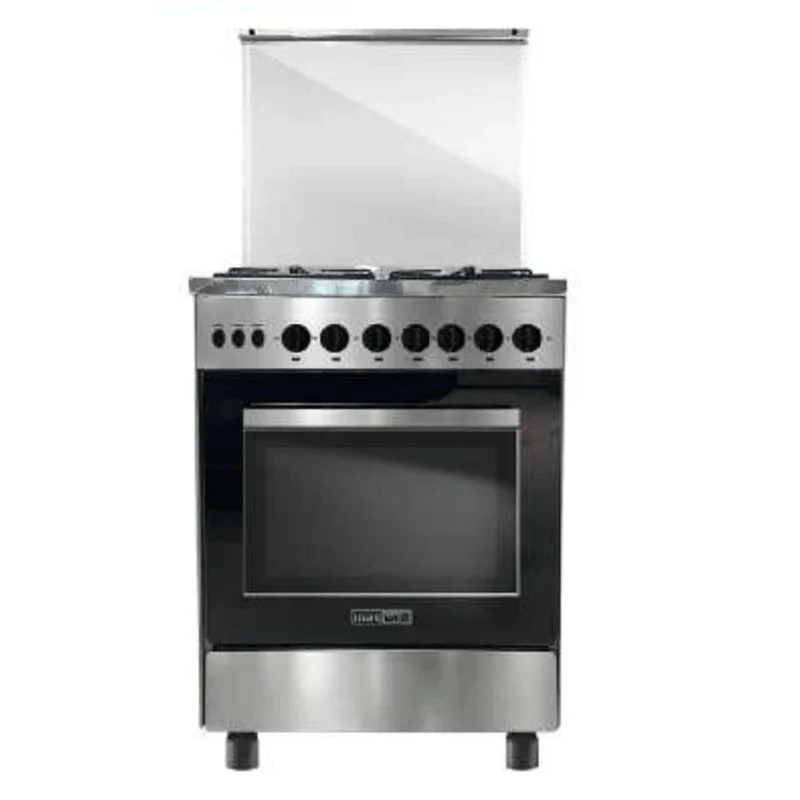 Cuisinière MAXWELL 4 Feux 60cm - Inox MAX-CFB60GIS