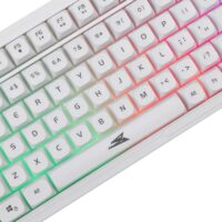 Ensemble Clavier + Souris Filaire BARACUDA ORCA  Blanc – BGC-012 Tunisie