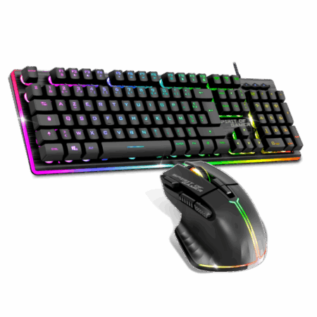 Ensemble Clavier et Souris Gamer Filaire  Spirit Of Gamer Ultimate  Noir – CLS-MK600BK Tunisie